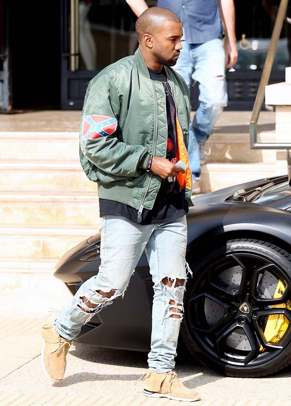 Tendances mode bomber Kanye West