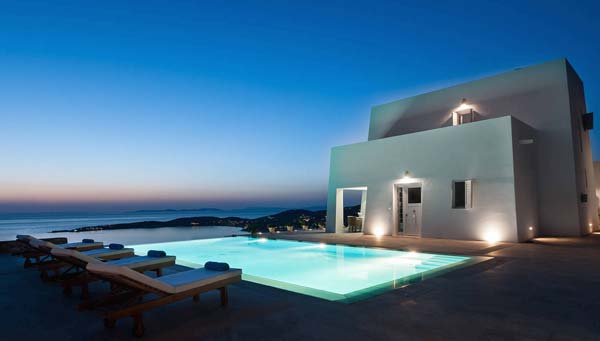 Airbnb luxe villa Paros