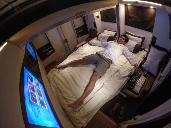 Tendance luxe avion Singapore Airlines