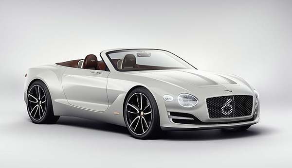 Luxe voitures électriques  Bentley EXP 12 Speed 6e.