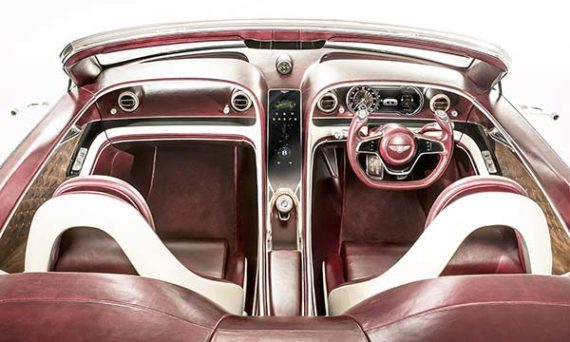 Luxe voitures électriques Bentley EXP 12 Speed 6e.