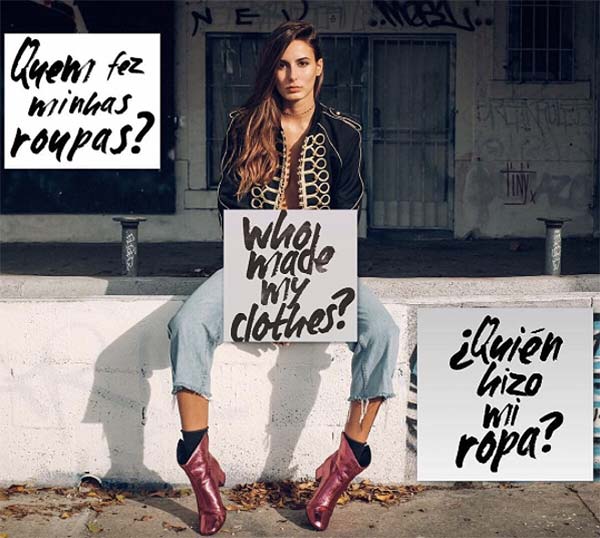 tendances mode fashion revolution week Alexa Ferrer