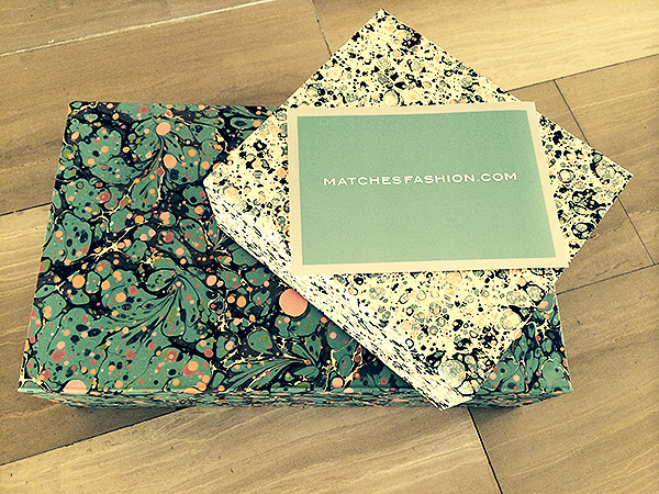 packaging unboxing Matchesfashion